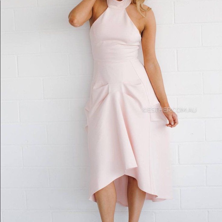 Elliatt Daring Mock Neck Cocktail Dress